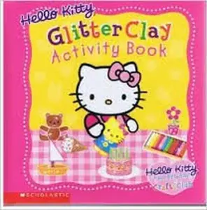 USED-Hello Kitty glitter activity book (Hello Kitty & her friends crafts club) by Deborah Schecter (Paperback)