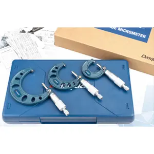 Dasqua 0-3" 3 Piece Outside Micrometer Set