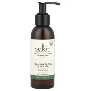 Sukin Foaming Facial Cleanser, 4.23 fl oz (125 ml)