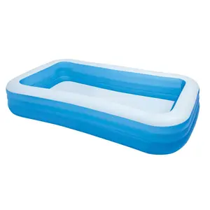 Intex Swim Center 72in x 120in x 22in Family Backyard Inflatable Swimming Pool Intex Swim Center 72in x 120in x 22in Family Backyard Inflatable Swimming Pool