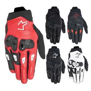 The new SP X7 motorcycle riding gloves from a Star are made of genuine leather, are shockproof, wear-resistant and breathable, and feature a touch screen