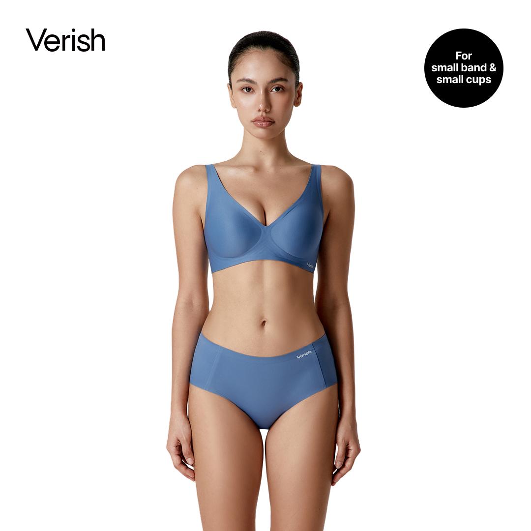 [VERISH] Cool Fit Bra Signature PLUS - 6-Layer Silicone Support Seamless Lift Bra - No Underwire Korean Wireless Bra for Women