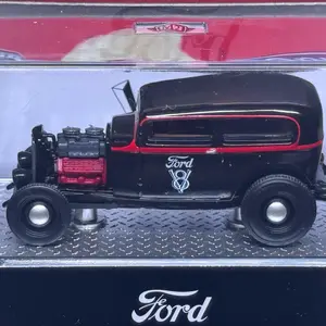 2024 M2 Machines Auto-Thentics  1932 Ford Tudor Sedan R92 Black