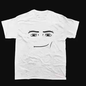 Roblox Man Face Meme Funny Tee for Gamers Classic Vintage