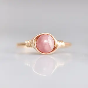 Rhodochrosite Ring Rhodochrosite Ring