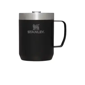 STANLEY The Stay-Hot Camp Mug in Black 2.0 Unisex STANLEY The Stay-Hot Camp Mug in Black 2.0 Unisex