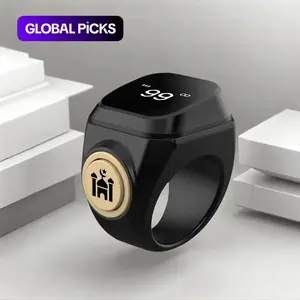 Smart Modern Prayer Beads Ring with Timer, APP-Connected and Waterproof Electronic Counter, Ideal for Muslim Prayers and Daily Worship #GLOBAL PICKS