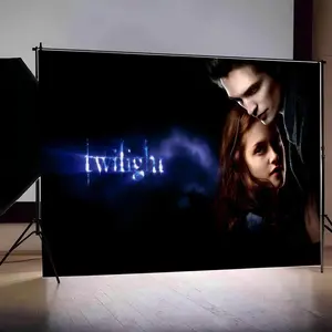Movie Vampire Theme Twilight Background Birthday Party Decoration Banner Cartoon Photography Background Poster