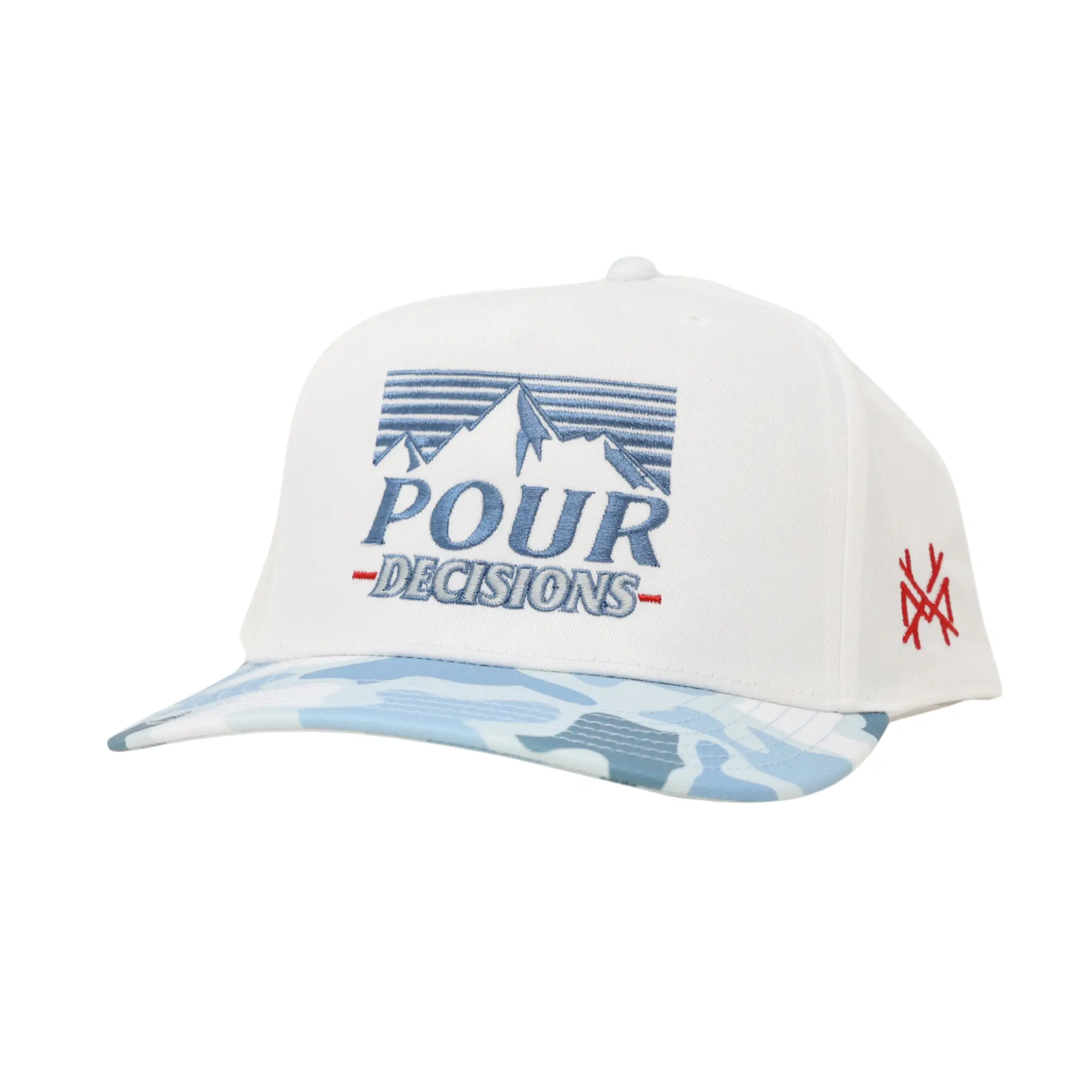 帽子 HYACYN SOHY CAP Pour Decisions Embroidered Trucker Hat Snapback Adjustable (Up To