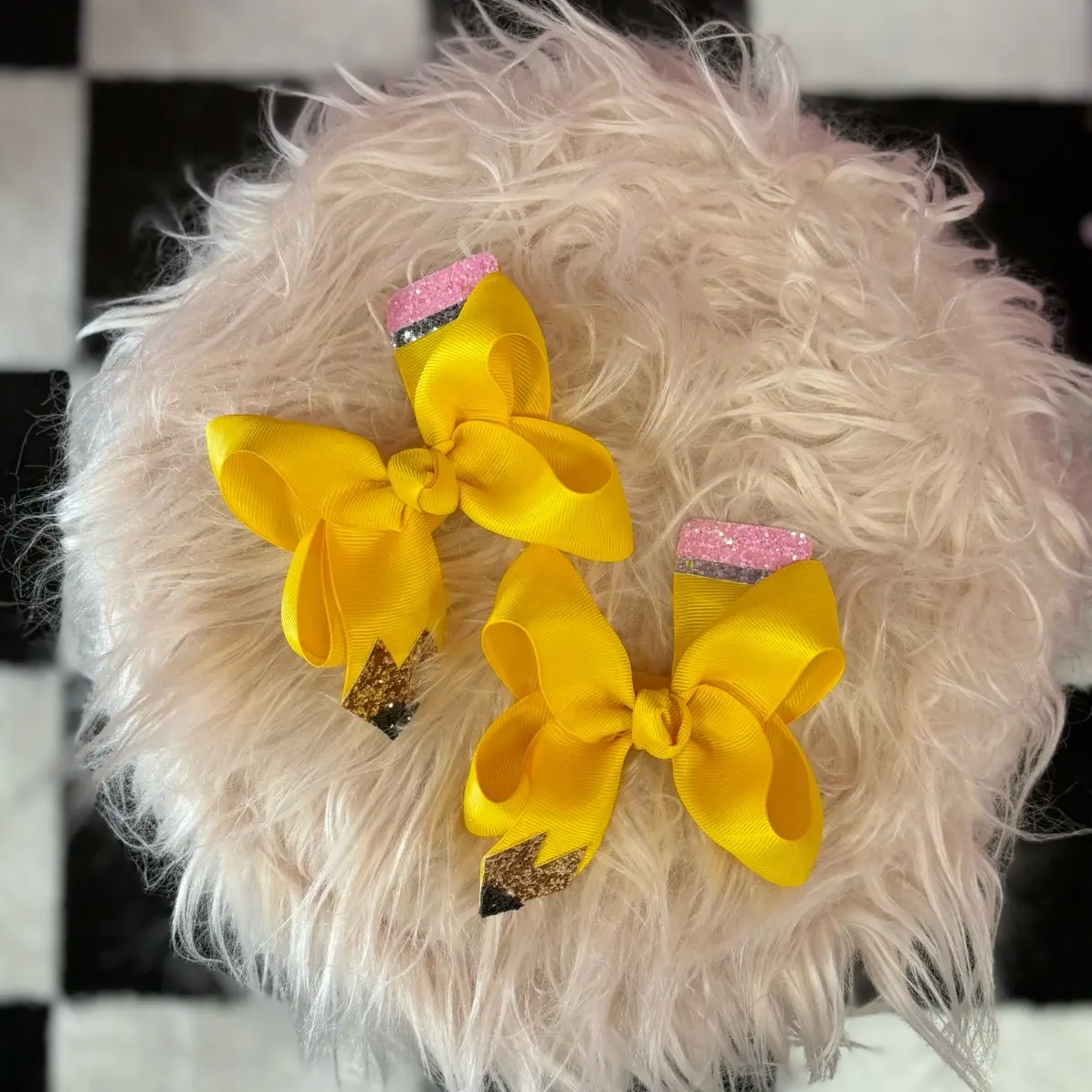 4” pencil pigtails