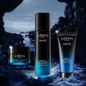 All-in-One Men's Skincare Set Long Lasting Moisturizing Glow Hydration Intensive Pore Care Skin Repair | Thoughtful Gift For Men