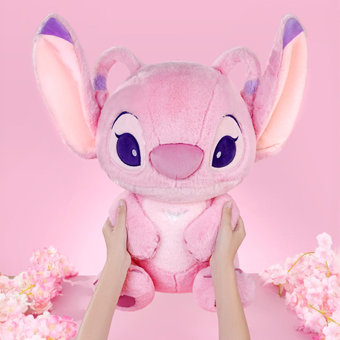 Disney Large Stuffed Animal Super Soft Plush Toy,Angel Stitch Winnie the Pooh,Cute Soft Huggable Plush Doll,Exquisitely Embroidered, Collectible Gift,Home Decor,Stuffed Animal Gift for Kids, Boys, Girls, Adults & Disney Fans,Holiday Gift Women's Day gifts