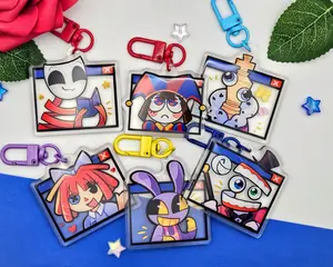 TADC Keychains | The Amazing Digital Circus Keychain | Double - sided Keychain