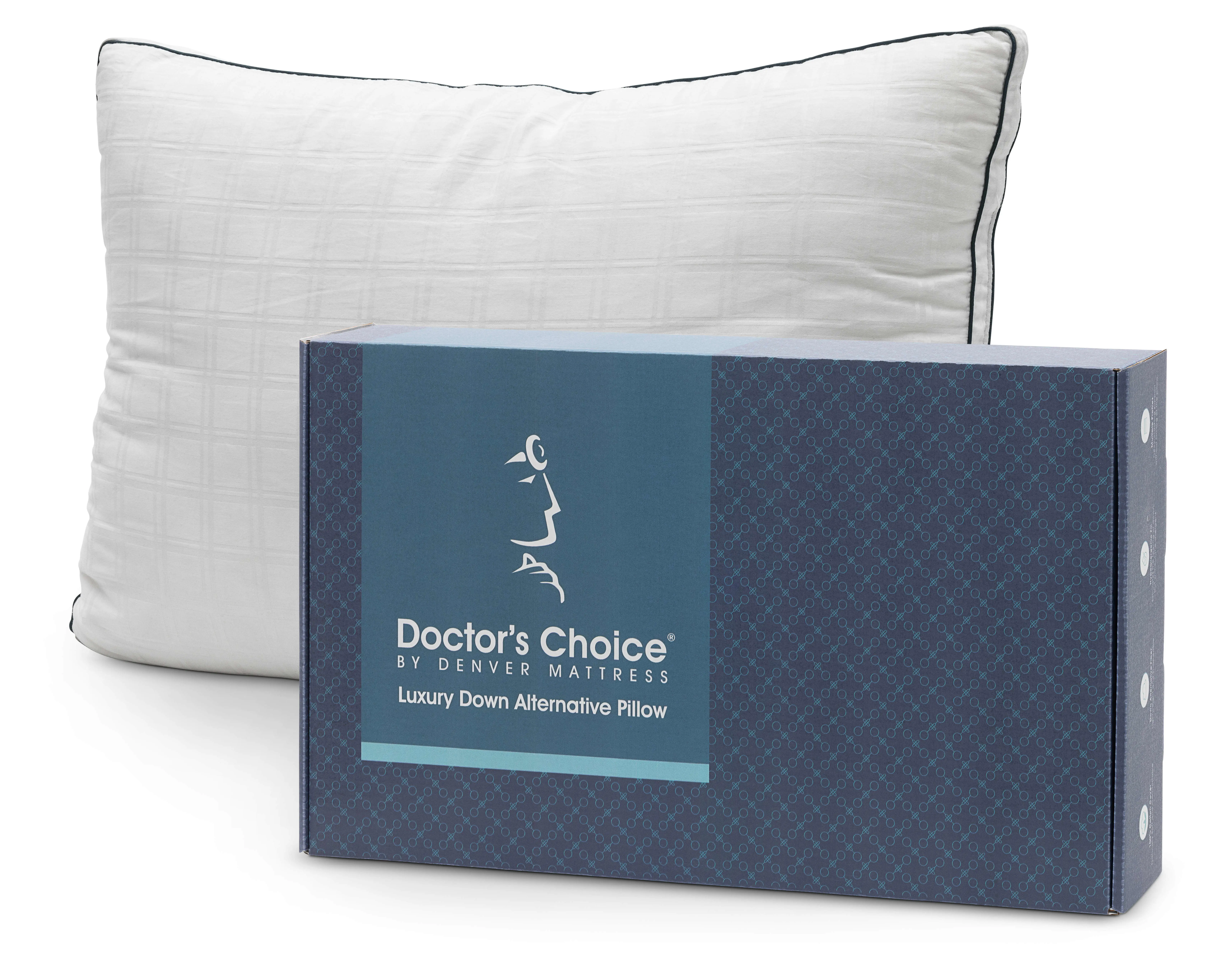 Doctor's Choice® Original High Profile Pillow, Side Sleepers Breathable
