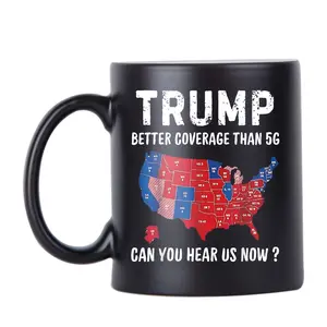 Trump Better Coverage Than 5G Can You Hear Us Now Usa Map Coffee Mug, Gift Fans