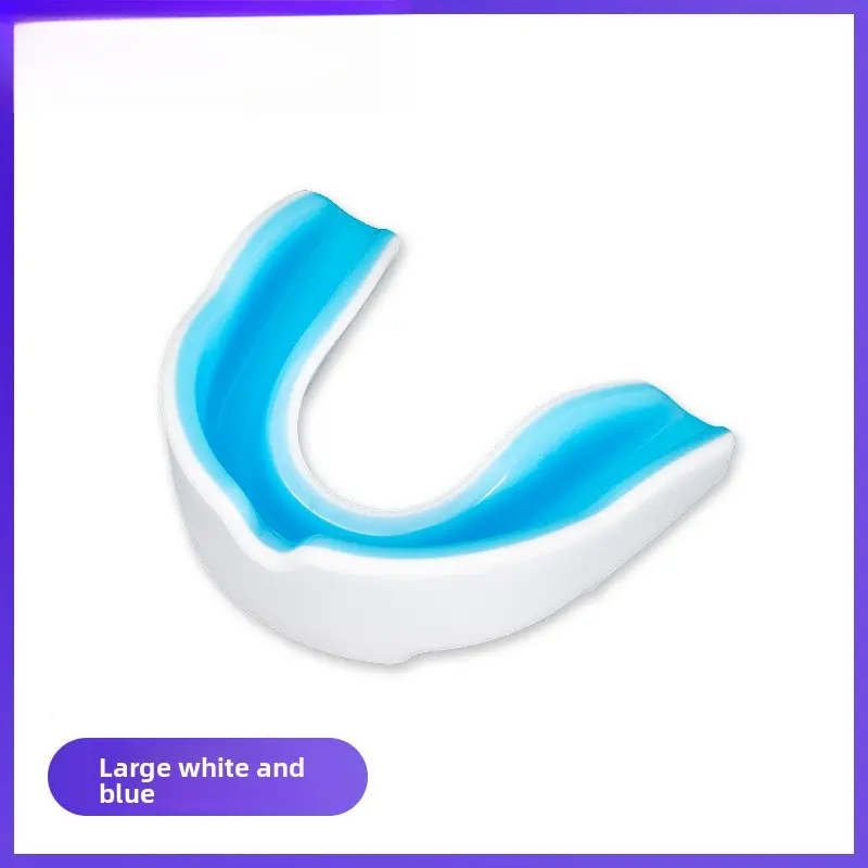 Large white and blue + transparent box