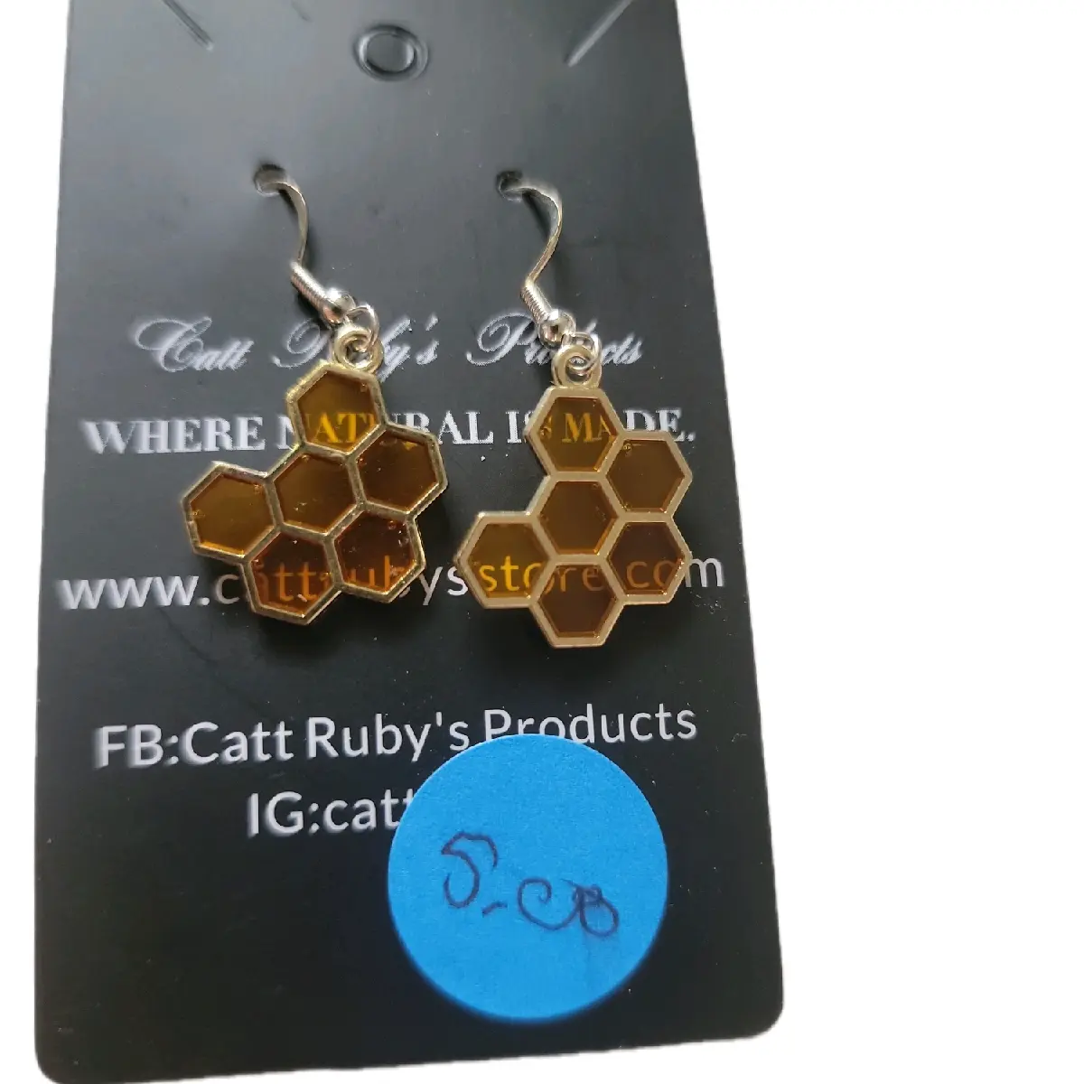 Honeycomb Earrings