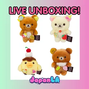 *LIVE UNBOXING* Rilakkuma Sweet Treats Mini Plush Blind Box