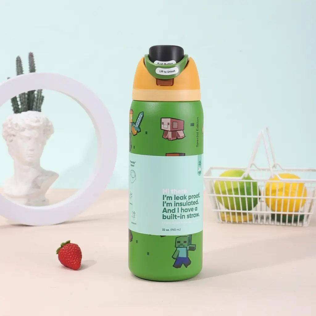 Owala Premium Stainless Steel Water Bottle - Drinkware for Enhanced Hydration Performance, Drink
