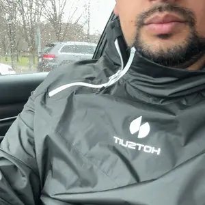 HOTSUIT Men's Sauna Jacket – Gym, Running & Boxing Sweatwear Exercise Jacket Training Clothes Outdoorfun Athletic Workout