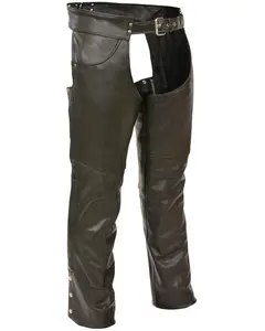 Milwaukee Leather Men's Classic Chap With Jean Pockets 4X Tall - 4Xl
