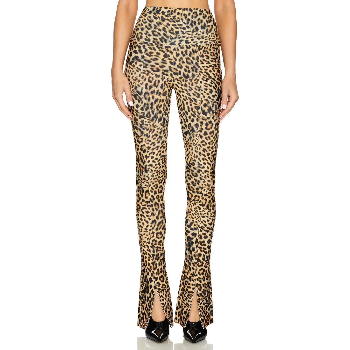 Norma Kamali Spat Legging in Cheetah Patch