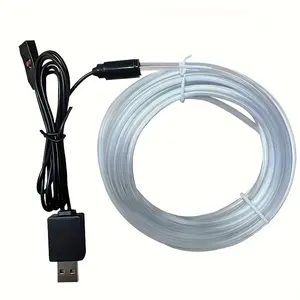 Universal car ambient light, automotive interior fiber optic atmosphere light, modified center console decorative light
