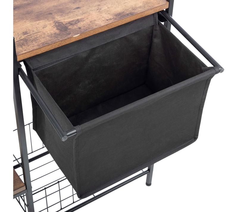 PETMAKER Elevated Pet Bowls w/ Storage & 3 Adjustable Heights