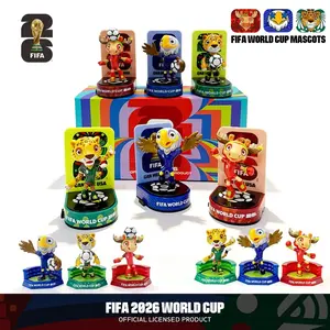 FIFA World Cup 2026™ Official Mascot Mini Figurine Set, Collectible Soccer Memorabilia, 6cm (2.36in) Size, Perfect Gift for Fans