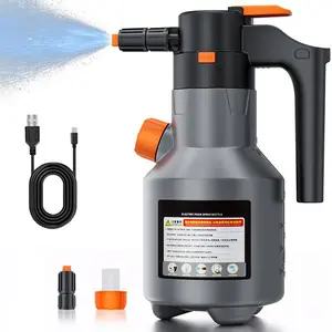 Electric Foam Spray Can for Car Washing, Handheld High Pressure Cleaning Gun, 67.63 Oz Capacity, 70° Wide Angle Sprayer, Large Capacity, Foam Spray Lance