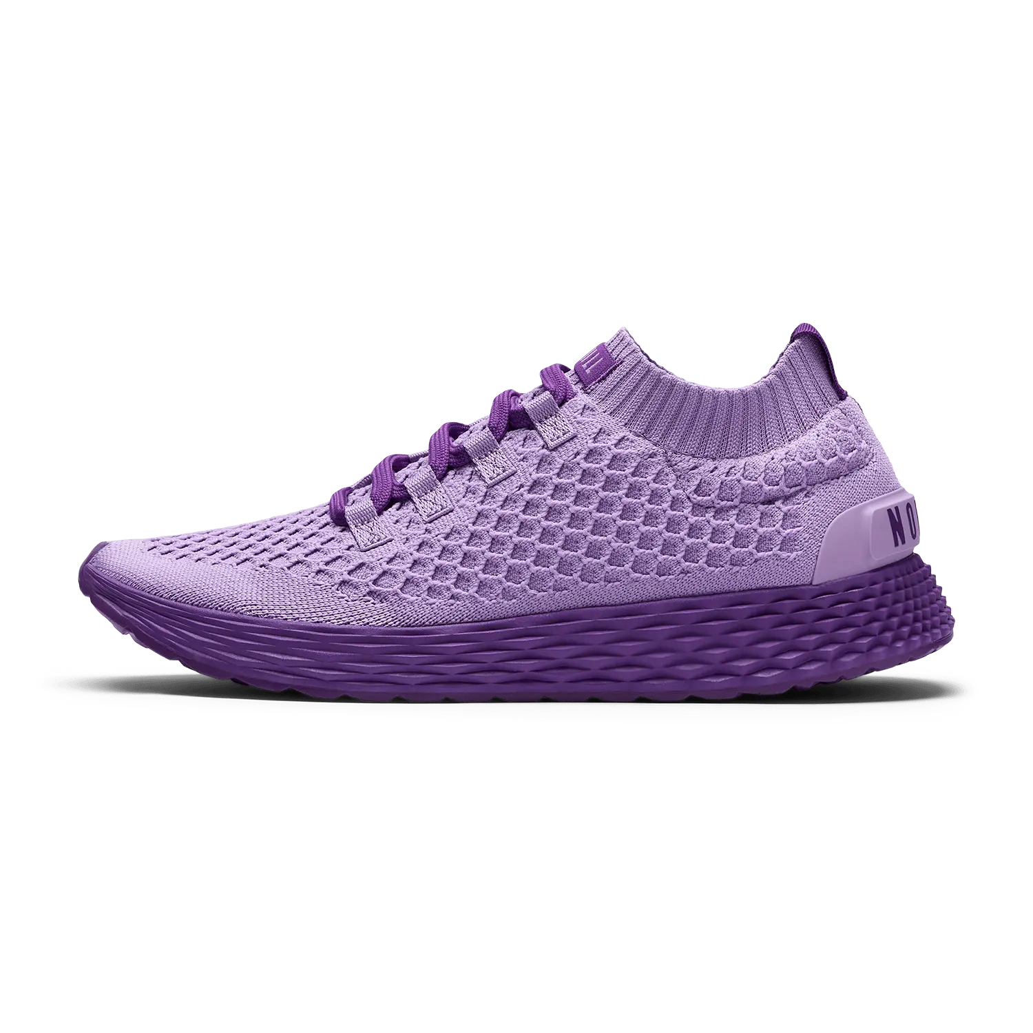 NOBULL Men's Allday Knit Shoe in Purple Magic - Everyday Walking Sneaker, Comfortable Slip-On Shoe, Casual Trainer