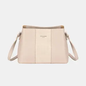 David Jones PU Leather Crossbody Bag for Women
