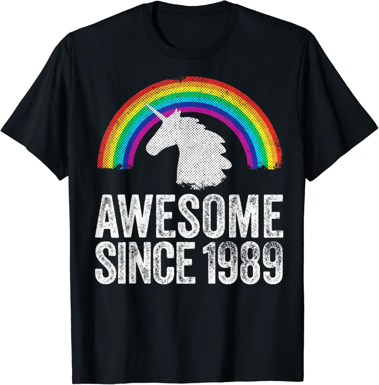 1989 30th Birthday Gift Unicorn Rainbow 30 Years Old Women T-Shirt - Emilyschwe Shop 41B07TW3DY9R