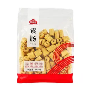 DOULAIYUN Vegan "Su Chang" Soy Bean Curd Skin Rolls - 400g Pack | Hot Pot, Cold Salad, Stir-Fry, Soup Ready | Popular Chinese Snack