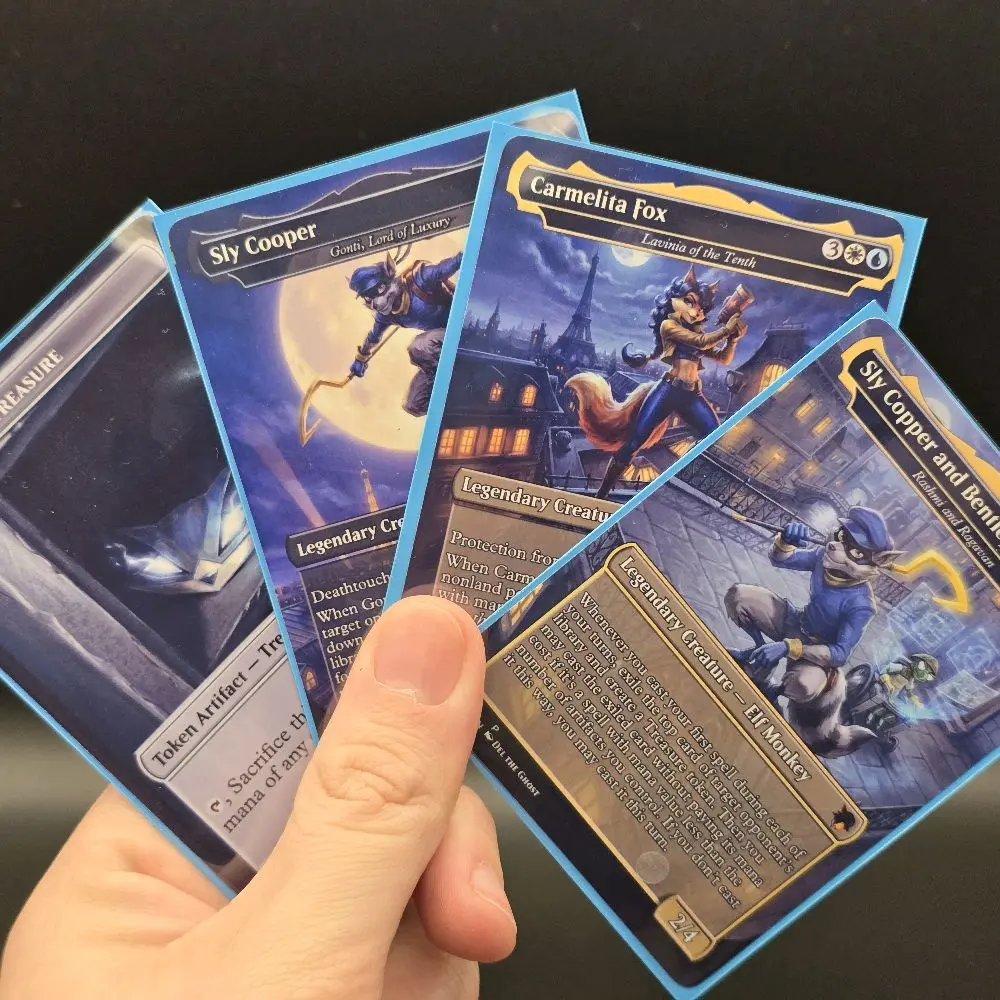 Sly Cooper BUNDLE DEAL Includes All three characters and token Custom Proxy MTG  Card Fan Made Casual Play Only Standard MTG Size - TikTok Shop