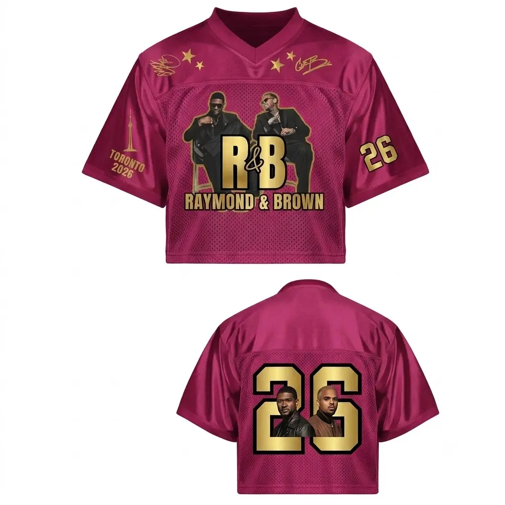 2026 R&B Tour Fan Apparel – Legends Music Croptop, Concert Shirt, Streetwear Outfit for Men Women