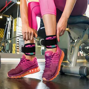 Ankle Buckle Fitness Foot Ring Leg Muscle Trainer Hip Training Leg Strap Hook Leg Frame Tension Rope Accessories