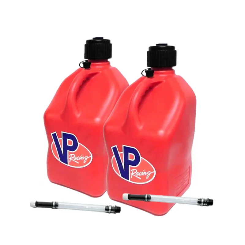 VP RACING 5.5 Gal Red Racing Jug, Portable Motorsports Container, Automotive & Motorcycle Car Repair Tool Water Jug Drinkware