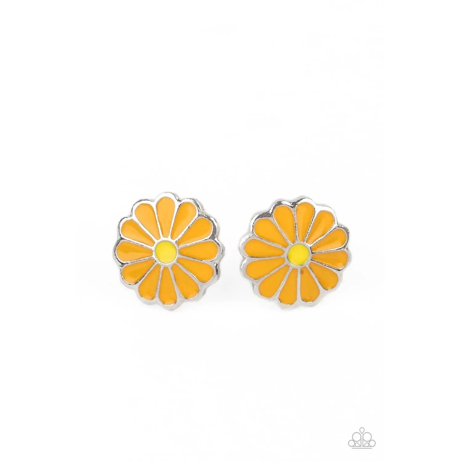 Budding Out - Orange Earrings
