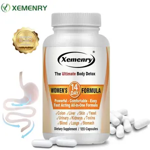 Xemenry - Gut Cleansing Capsules - Digestive Health, Detoxification, Gut Health - Contains Fibersol-2, Soy Fiber, Oat Bran, Apple Pectin, Psyllium Husk, Ginger Root - Gluten Free, Non-GMO