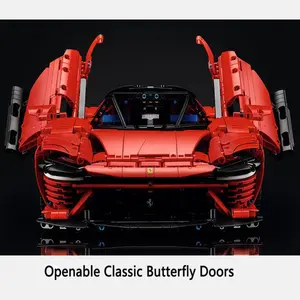 1:8 Realistic Replica Sp3 Supercar Building Blocks, Technology Assembly Set, Unisex New Experience, Figurines & Miniatures