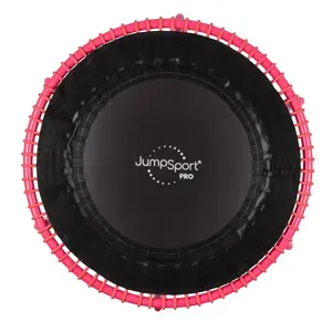JumpSport 350 PRO Fitness Trampoline, Cardio Workout Equipment, 39 Inch, Blossom