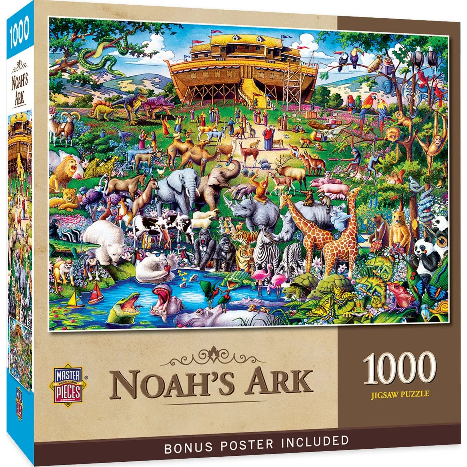 Noah's Ark - 1000 Piece Jigsaw Puzzle Noah's Ark - 1000 Piece Jigsaw Puzzle