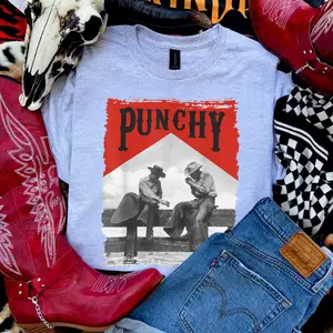 Punchy Cowboys Shirt Sweatshirt, western clothing, western tops, western cowgirl stuff, punchy western wear, western outfits for women, country girl stuff clothing, graphic tees women, sweatshirts for women, western for women country girl clothes