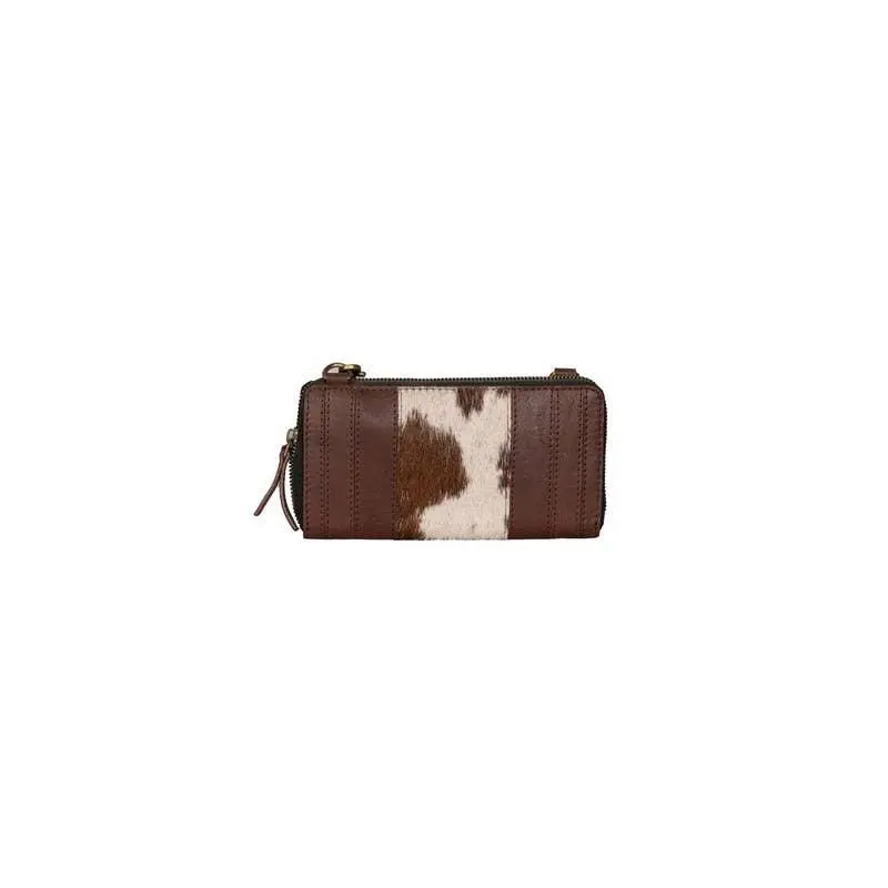 Hailey Genuine Cowhide Women's Crossbody Bag/Wristlet
