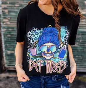 Def Tired Leopard Skull Unisex Top