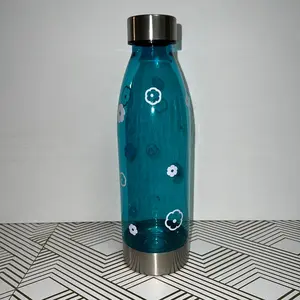 Flower water bottle