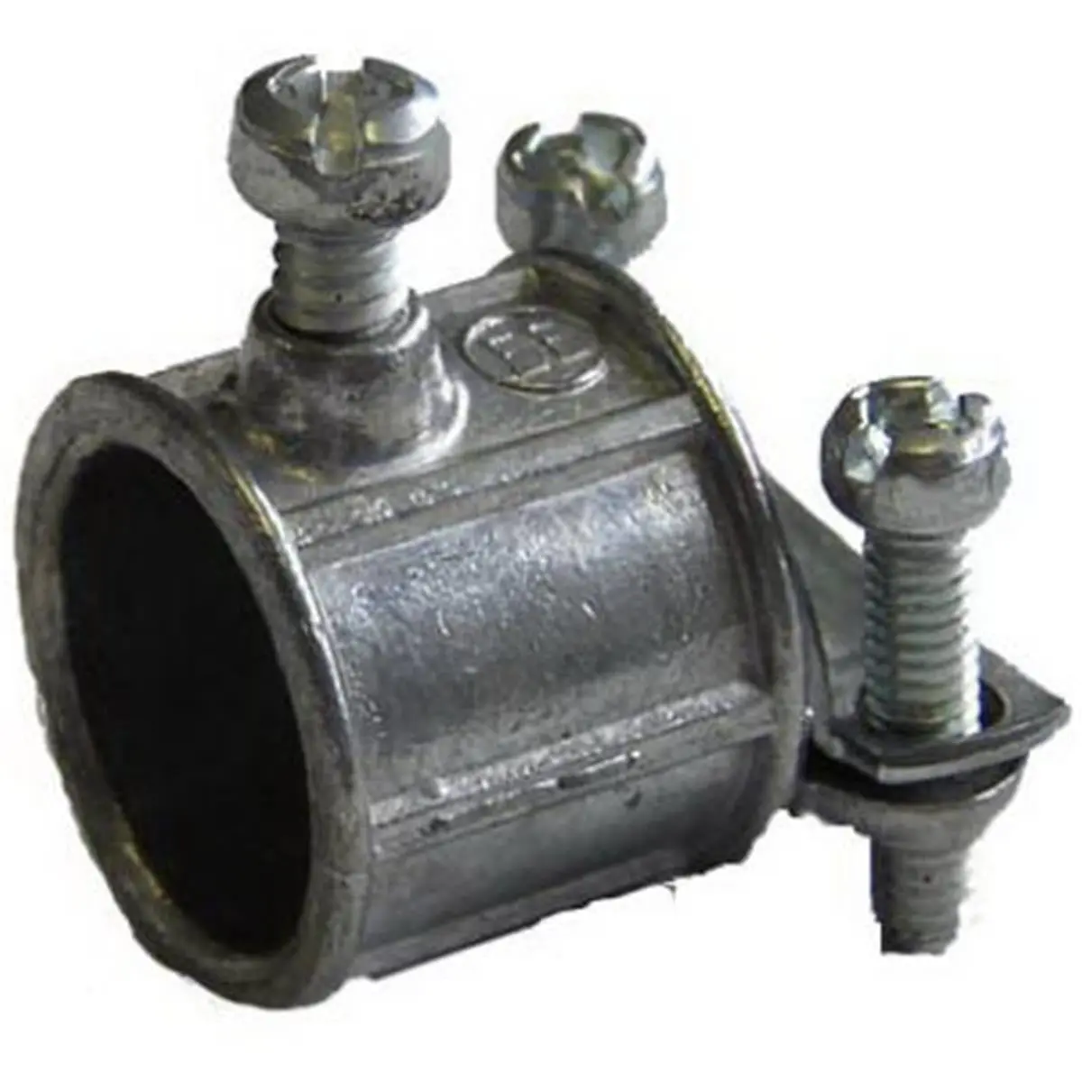 212 MAIN Pipe Fittings, Industrial Die-Cast Zinc Combination Coupling, Set Screw Type for 1/2 in. EMT to 3/8 in. Flexible Steel Conduit