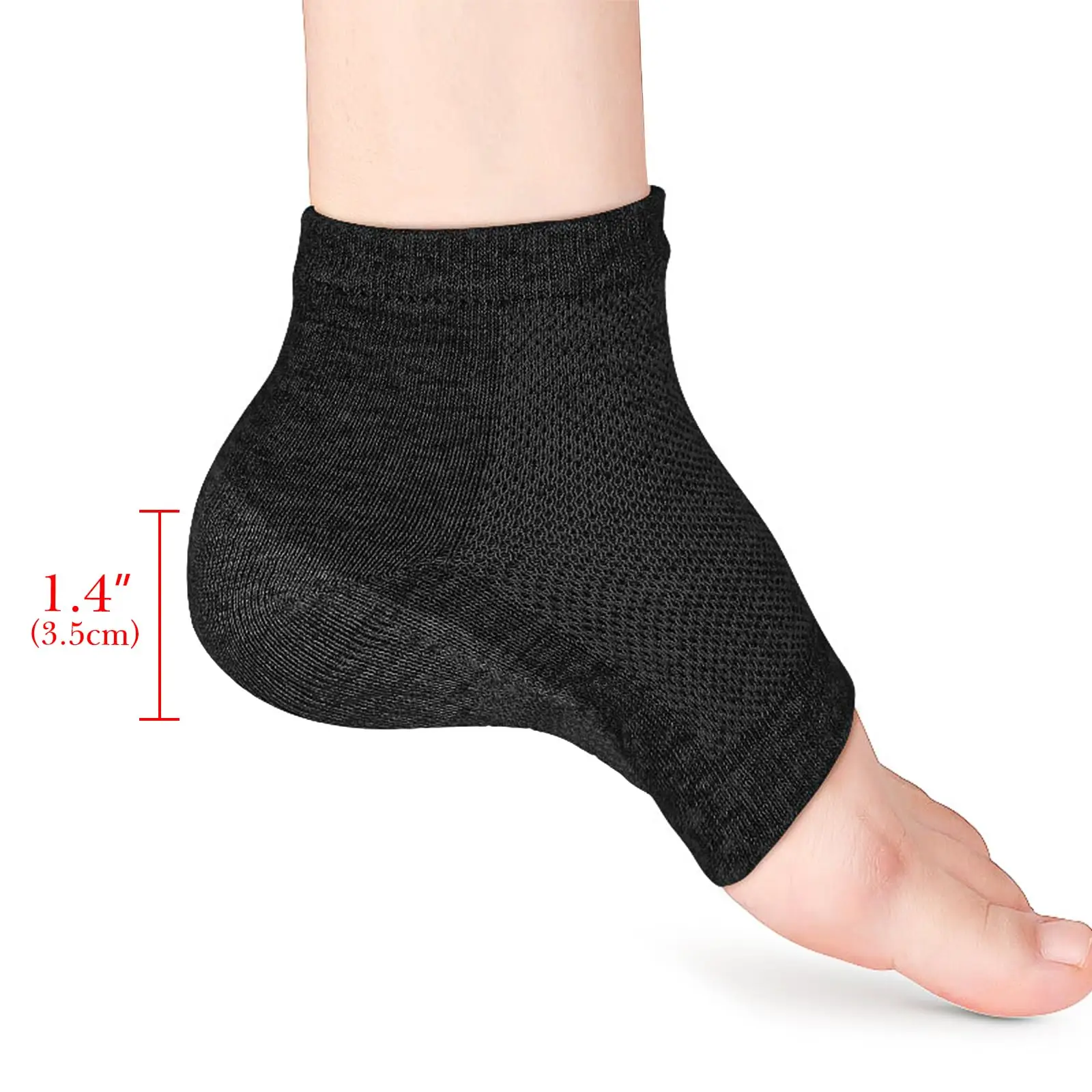 Height increasing insoles are very suitable for men's height without being opened - Men's largest height increasing insoles 3 inches - half height inc