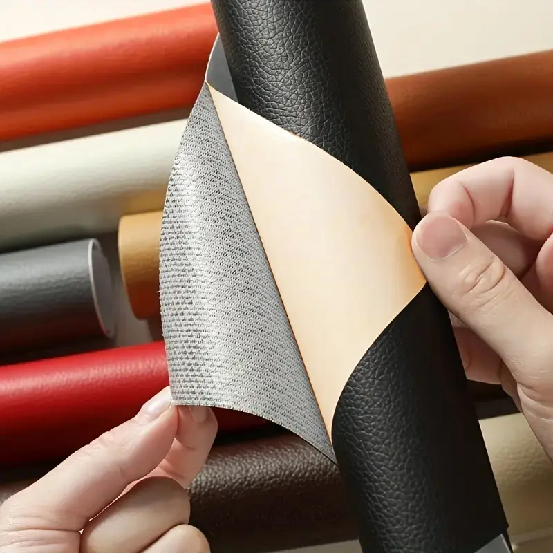 Yitap 20x30 Cm Self-Adhesive PU Leather Repair Patch Kit, Durable Waterproof Tape, Ideal for Sofa Car Seat Furniture Bags Shoes Motorcycle Jacket, Synthetic Leather